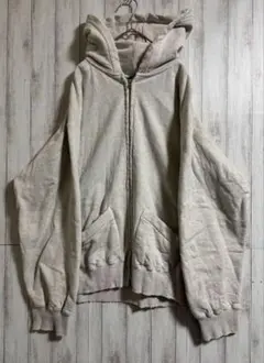 Ancellm DAMAGE zip-up-hoodie 常田大希 ANCELLM ZIP UP HOODIE 常田大希 着用 - メルカリ