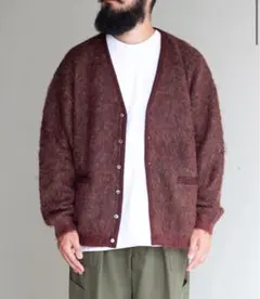 定価5.3万 YOKE 3COLOR MOHAIR CARDIGAN