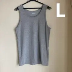 NAVY タンクトップ グレー Lサイズのサムネイル