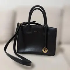 FURLA フルラ 2way ショルダーバッグ ブラック