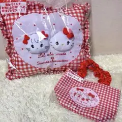 サンリオ 当たりくじ ラストワン賞 クッション ミニトート セット 一番くじ