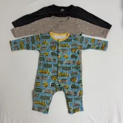 ベビー パジャマ 3点セット ロンパース 70-80