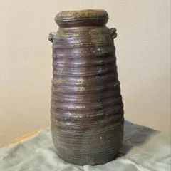 備前焼 斎藤隆 耳付花入 花器 花瓶 一輪挿し - メルカリ
