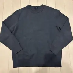 ウォッシャブルミラノリブクルーネックセーター ニット