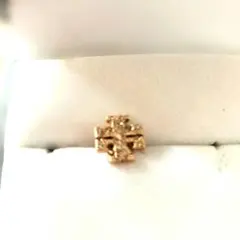トリーバーチ　片耳　ゴールドクリスタル装飾ピアス