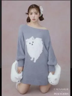 PEACH JOHN カルナムール　ニットワンピ