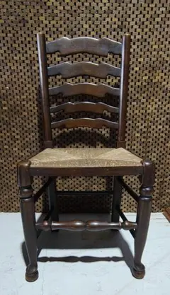 松本民芸家具 #23型ラダーバックチェア① ラッシ お値引き不可 - メルカリ