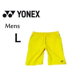 メンズ Lサイズ YONEX ヨネックス ハーフパンツ 黄色