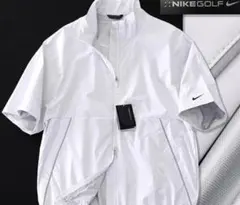 NIKE GOLF ホワイトショートスリーブシャツ