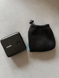 美品　Anker PowerCore Fusion 10000 黒　収納ポーチ付