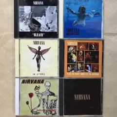 NIRVANA CD 6枚セット アルバム - メルカリ