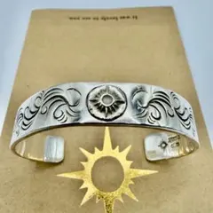 ra-2154) RED MAN レッドマン シンボルフェザーバングル シルバー