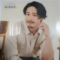 WEST. 桐山照史 公式写真 3点