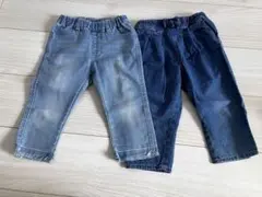 ベビー デニムパンツ 2点セット SLAP SLIP