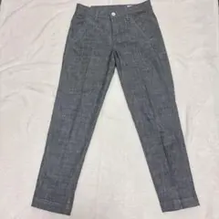 スウィートキャメル 55 クロップドパンツ グレー 通勤 オフィスカジュアルのサムネイル