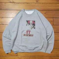 【レア】ジャージーズ 映画 IT ペニーワイズ プリント スウェット XL