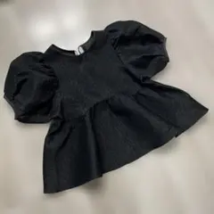 神戸レタス　バックリボン　ジャガードブラウスのサムネイル