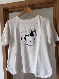 Cutie Blonde フレンチブルドッグ プリントTシャツのサムネイル