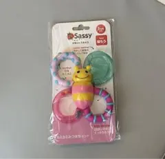 【新品未使用】【送料込】SASSY カミカミミツバチ　歯固め　限定ピンク