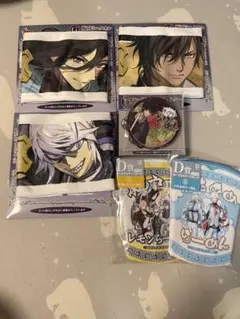 刀剣乱舞 ぬーどるストッパーの陣 編成ミニタオル 3種　ポーチ　コースターセットのサムネイル