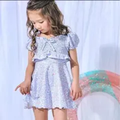 【apres les cours】アプレレクール 水着90㎝　新品未使用タグ付き