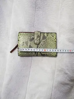 蛇革/本革/パイソン財布
