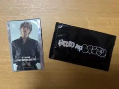 BE:the ONE ムビチケ特典ステッカー&ファンミオンライン 쿠지 SOTA B