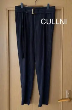 CULLNI ストライプ ベルト付きパンツのサムネイル
