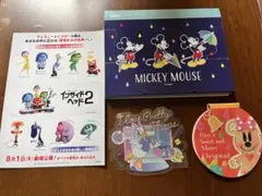Disneyメモ帳&シールセット