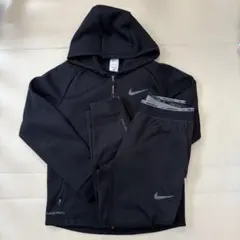 NIKE THERMA-FIT ジャージ セットアップ ブラック オレンジ - メルカリ