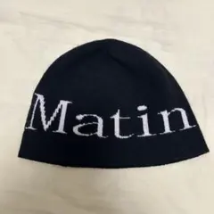 マーティンキム　Martin Kim ビーニー　黒