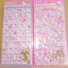 ★正規品★ピンクHello Kitty ボンボンドロップシール 2種セット