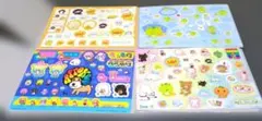 サンエックス　オールスターズ2　ジャンボシールダス4枚セット