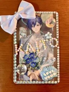 プロセカ　KAITO 硬質カードケースデコ