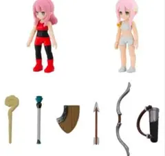 ガシャポンクエスト 青い森のエルフ編 4種 ガチャ