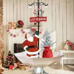 【新品】クリスマスツリー170cm　音楽と雪の降る演出　未使用　箱潰れ有