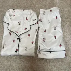 GU スヌーピー半袖・半ズボンパジャマ