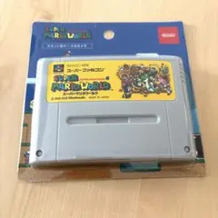 新品　カセット型ケース付きメモ　スーパーマリオワールドのサムネイル