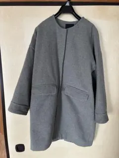 KBF グレー ロングコート