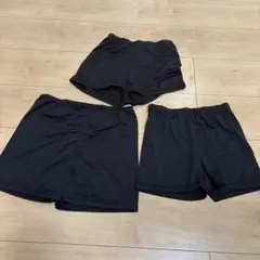 ブラック インナーパンツ　見せパン