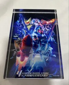 アクリルブロック　仮面ライダーストア　4周年　オリジナルグッズ　フォーゼ