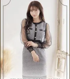 ツイードドレス　jewels ジュエルズ