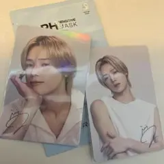 サイン入りカード2枚セットとPH SENSITIVE MASK