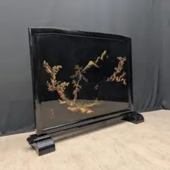 座卓 漆 金箔 紅斎作 - メルカリ