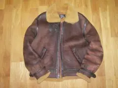 US SHEEPSKIN B-3 ムートンジャケット 古着 ジャンク