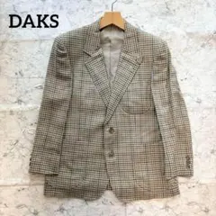 【DAKS】ダックス メンズ ハウスチェック テーラードジャケット〈92AB3〉のサムネイル