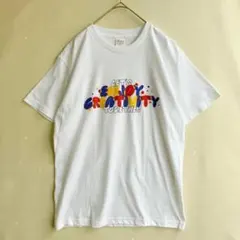 未使用　プリントスター　メンズ　Tシャツ　M　カラフル　ホワイトのサムネイル