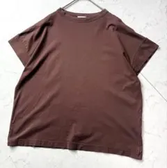 ハンドバーク Tシャツ S 半袖 ブラウンのサムネイル
