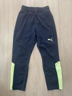 PUMA プーマ　子供　130㎝　ロングパンツ　ジャージ　ネイビー