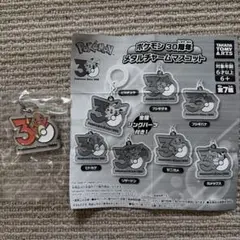 ポケモン 30周年 メタルチャームマスコット ヒトカゲ　ポケカ